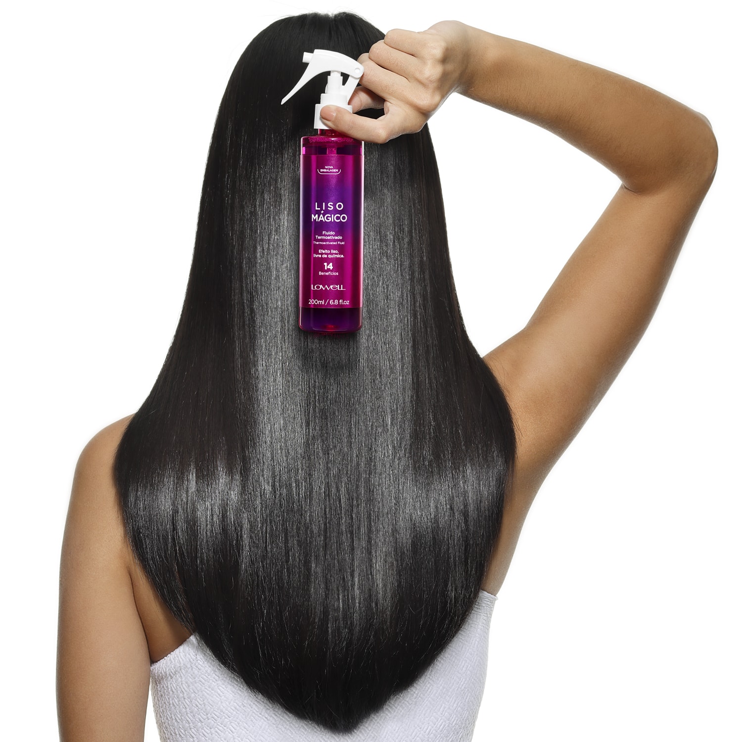 Fluido Termoativado Liso Mágico 200ml | Lowell