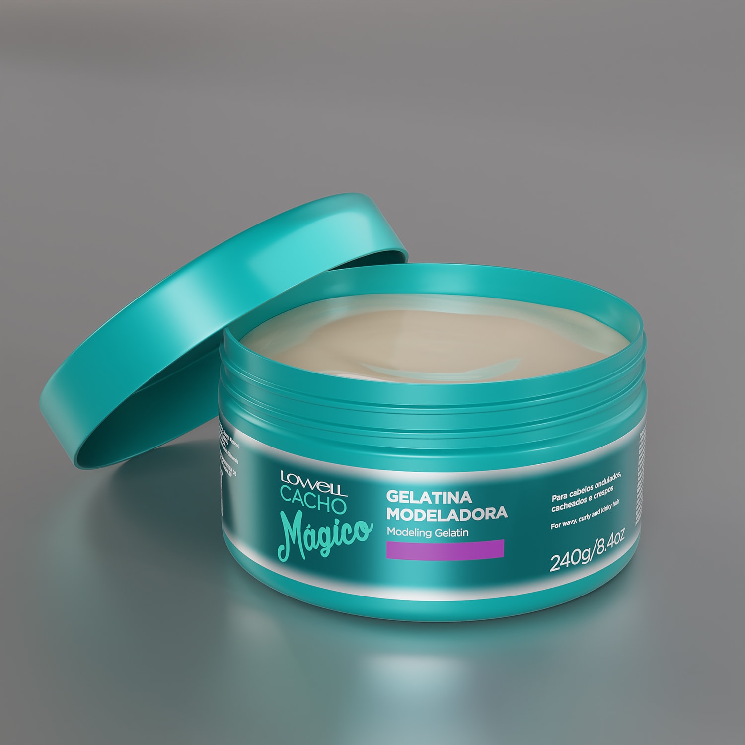 Gelatina Modeladora Cacho Mágico 240g | Lowell