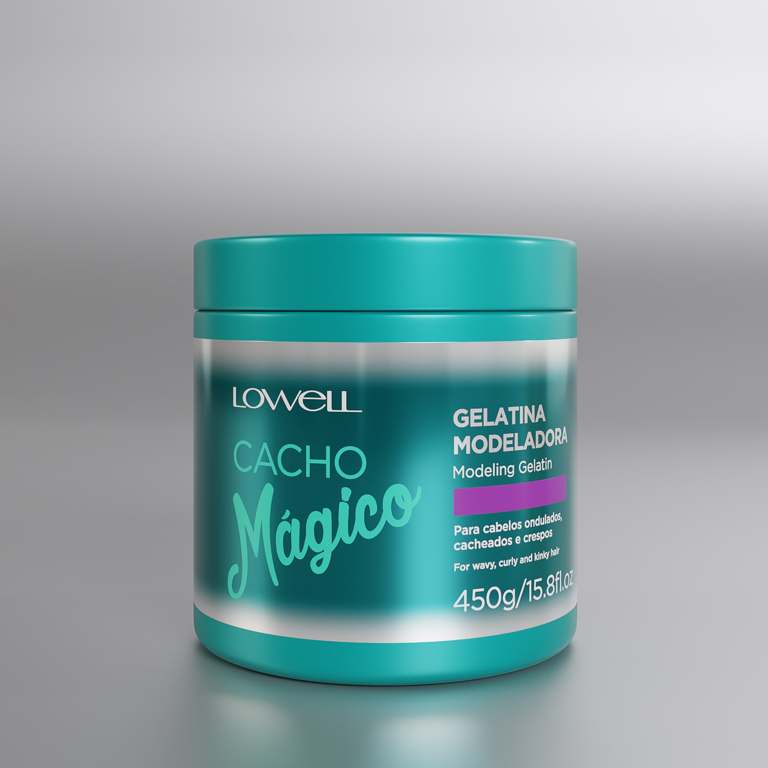 Gelatina Modeladora Cacho Mágico 450g | Lowell