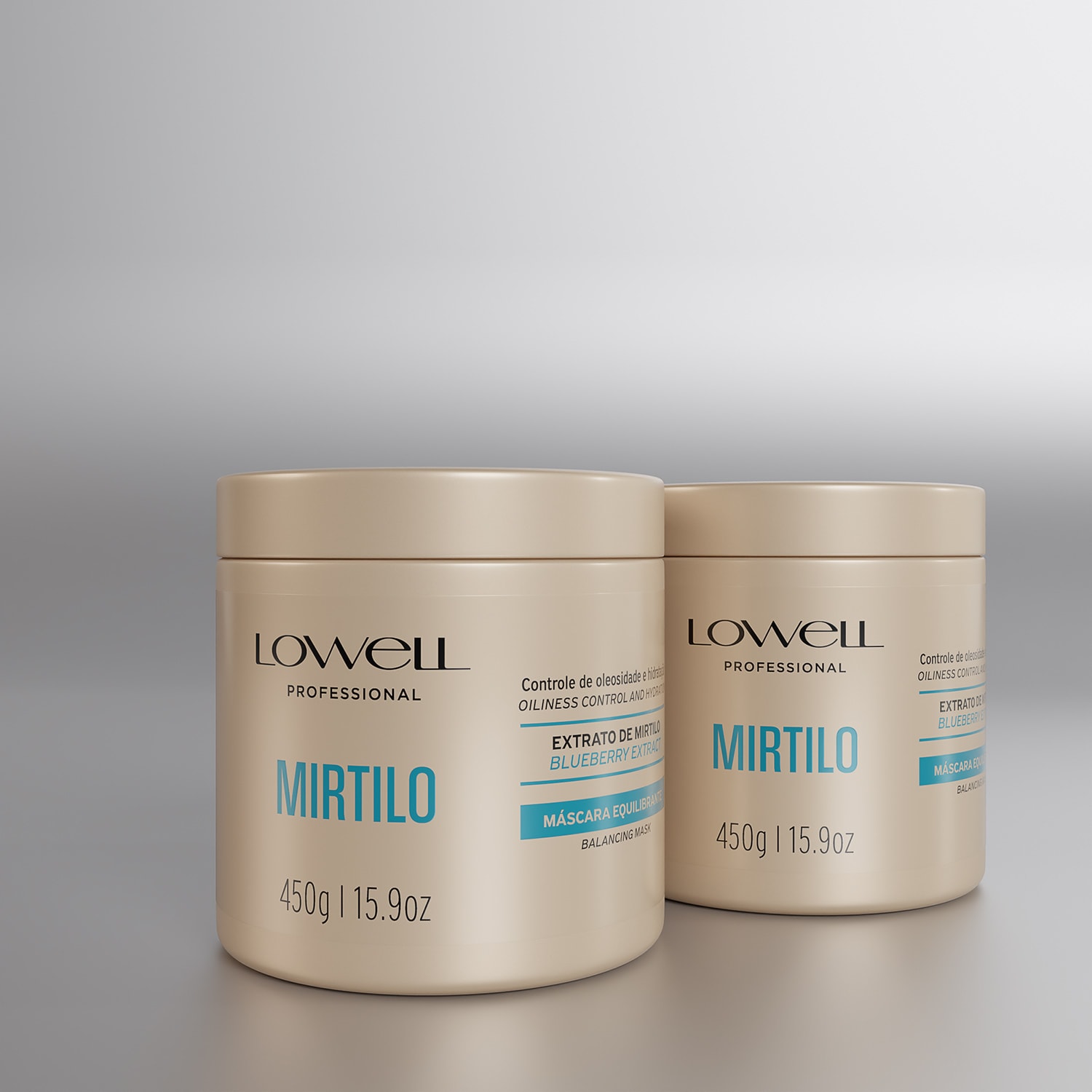 美品MC L – It Shall Be Máscara Equilibrante Mirtilo 450g | Lowell