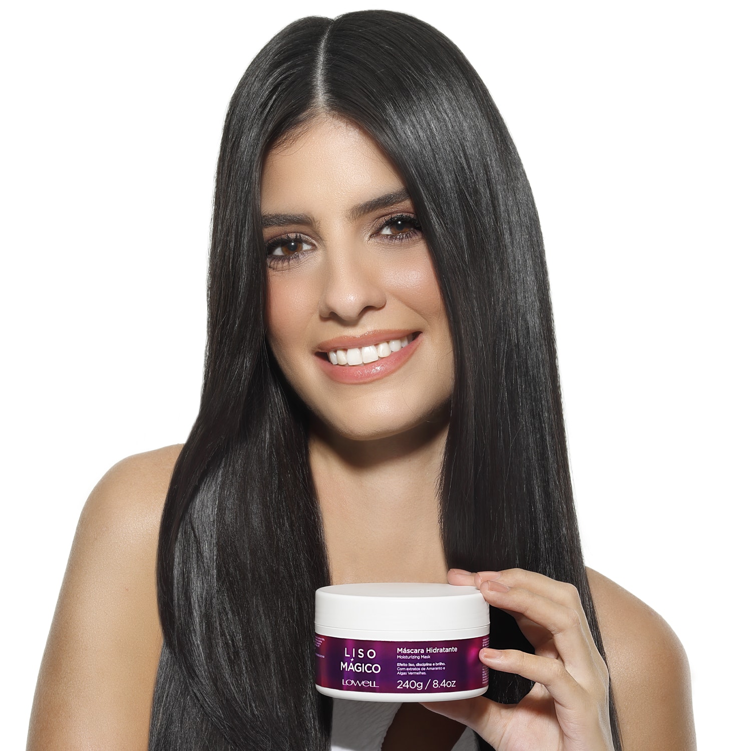 Máscara Hidratante Liso Mágico 240g | Lowell