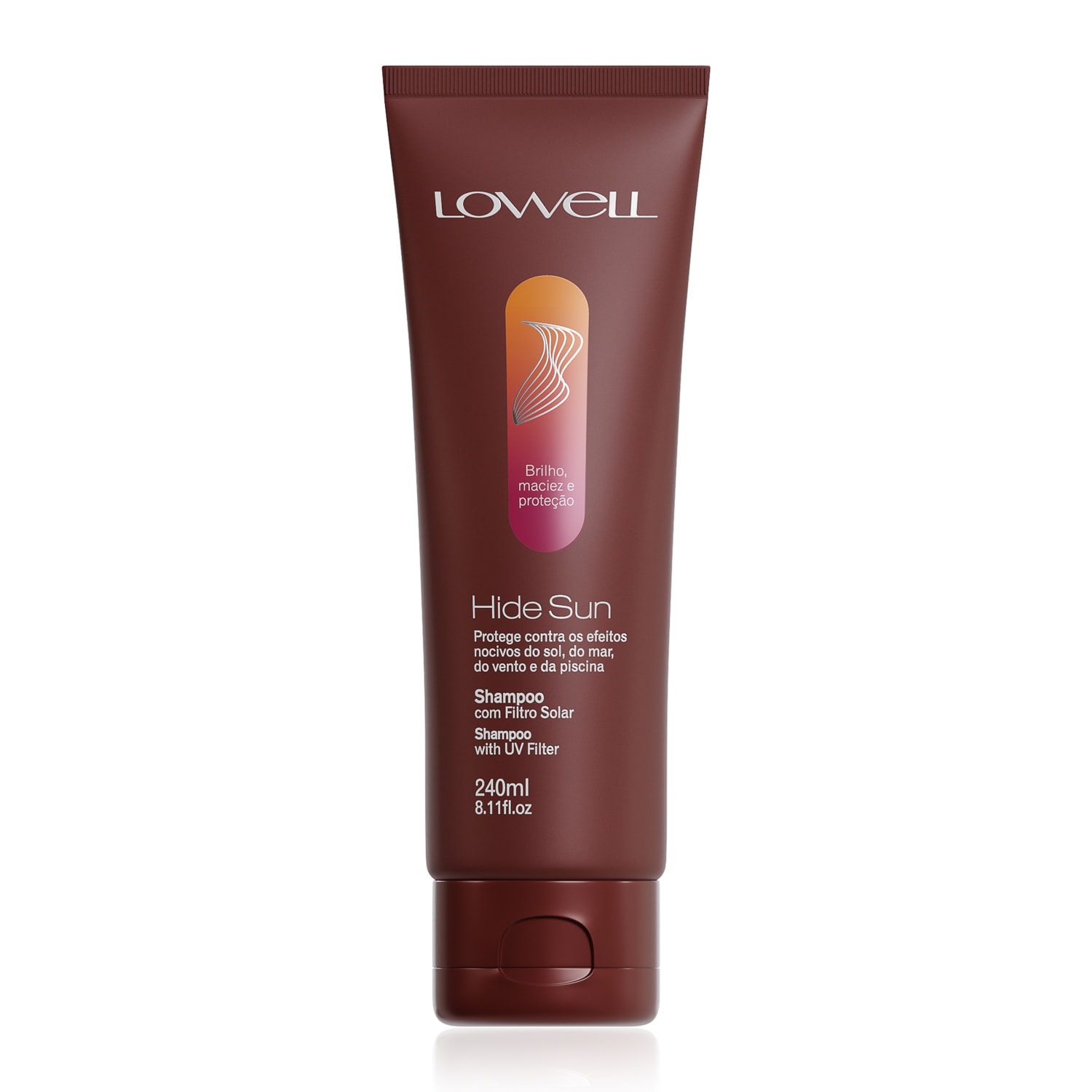 Shampoo com Filtro Solar Hide Sun 240ml | Lowell