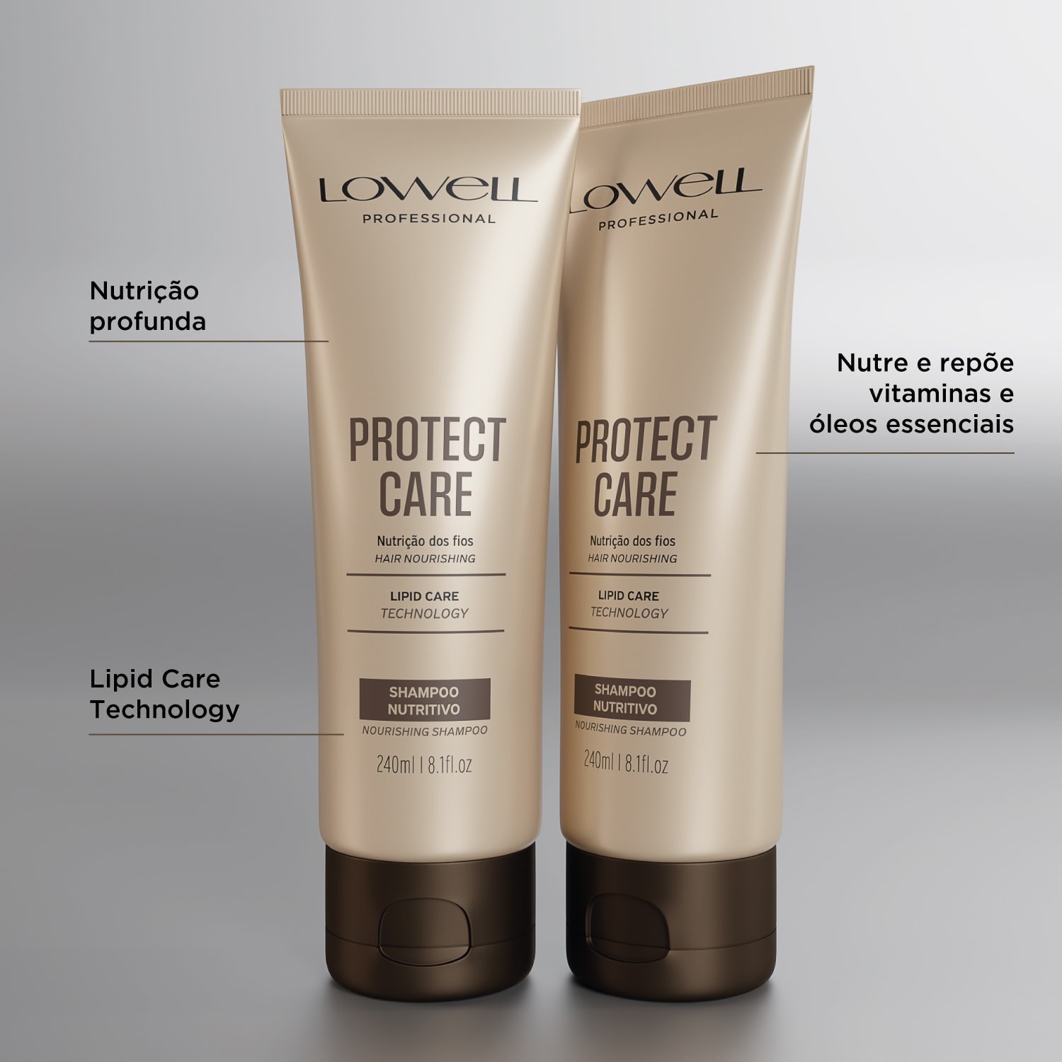 Shampoo Nutritivo Protect Care 240ml | Lowell
