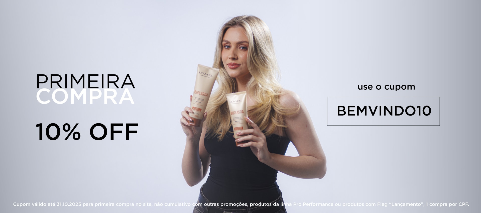 Cupom BEMVINDO10